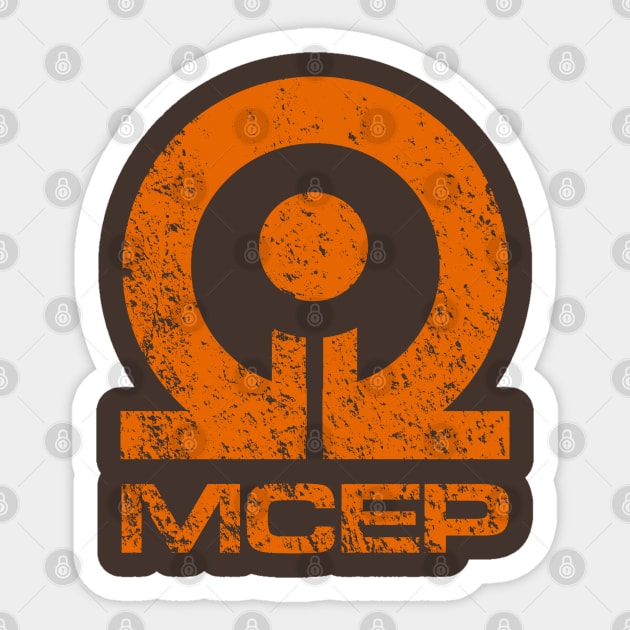 Mercer Center for Experimental Physics Sticker by cunningmunki